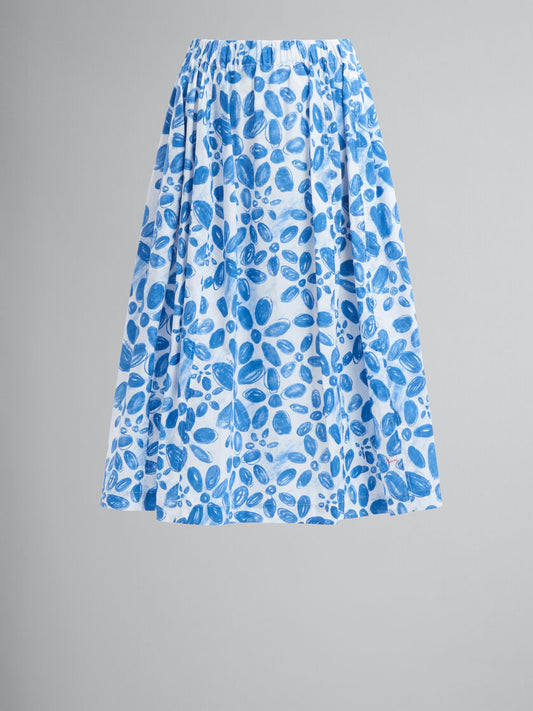Blooming Popeline Skirt